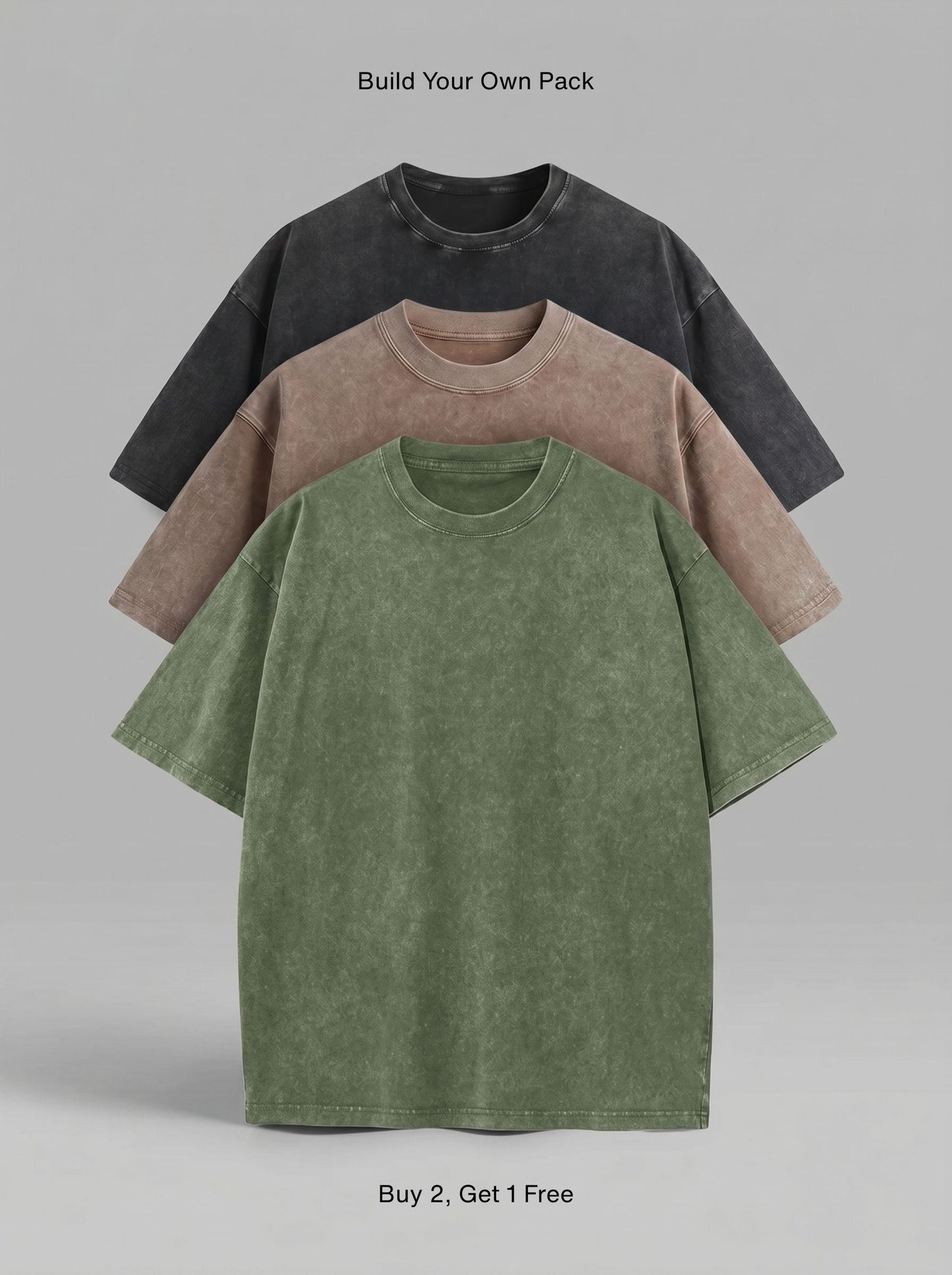 Men's vintage oversized heavyweight cotton t-shirt - product view 16