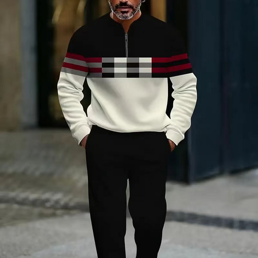 👕 60% OFF NOW! 🔥 Men's Graphic Print Pullover & Pants Set – Street Style, Comfort Fit & Casual Look 👖 - image 2