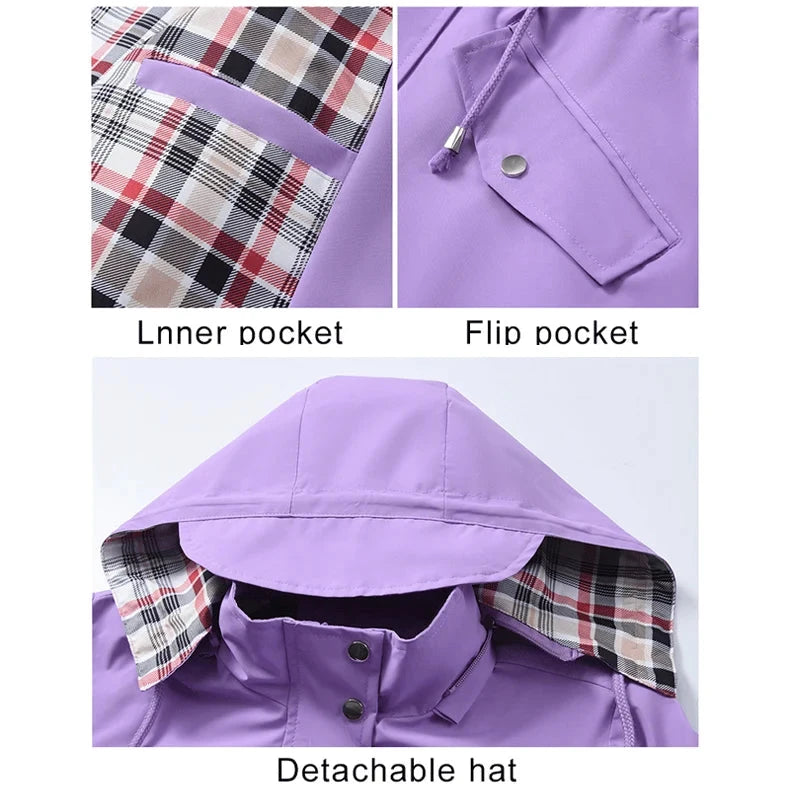 Lightweight Waterproof Rain Jacket