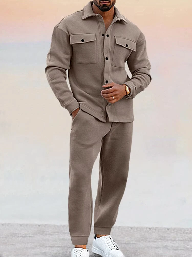 Men's Premium Comfort Suede Set