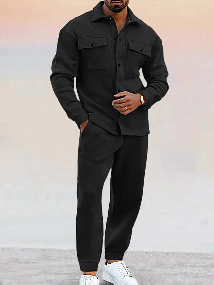 Men's Premium Comfort Suede Set