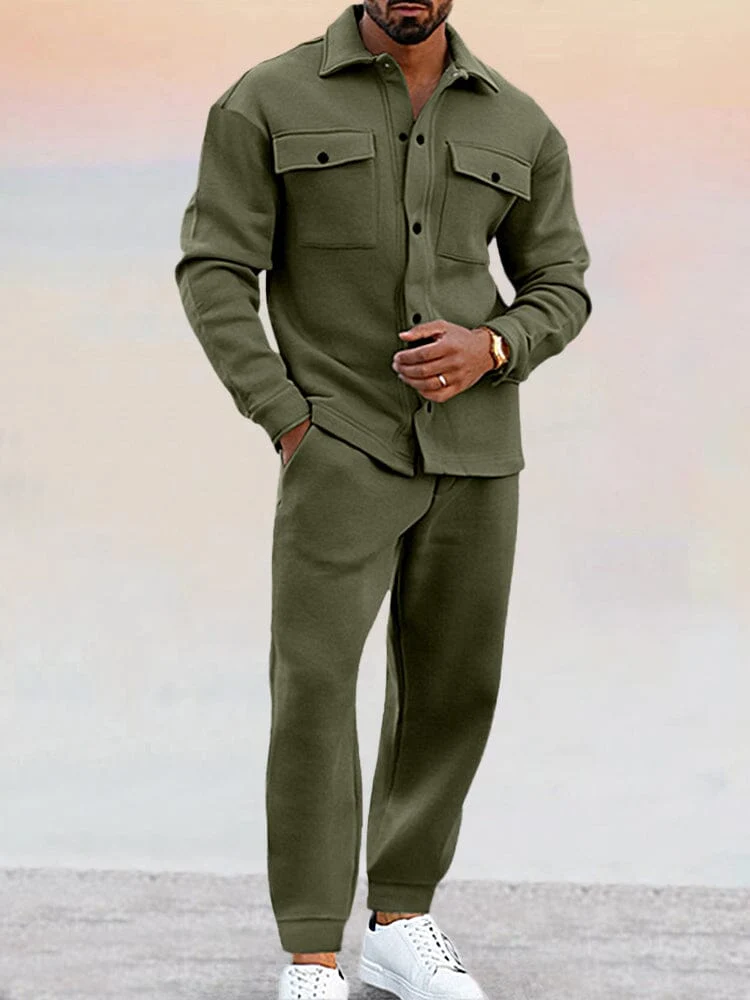 Men's Premium Comfort Suede Set