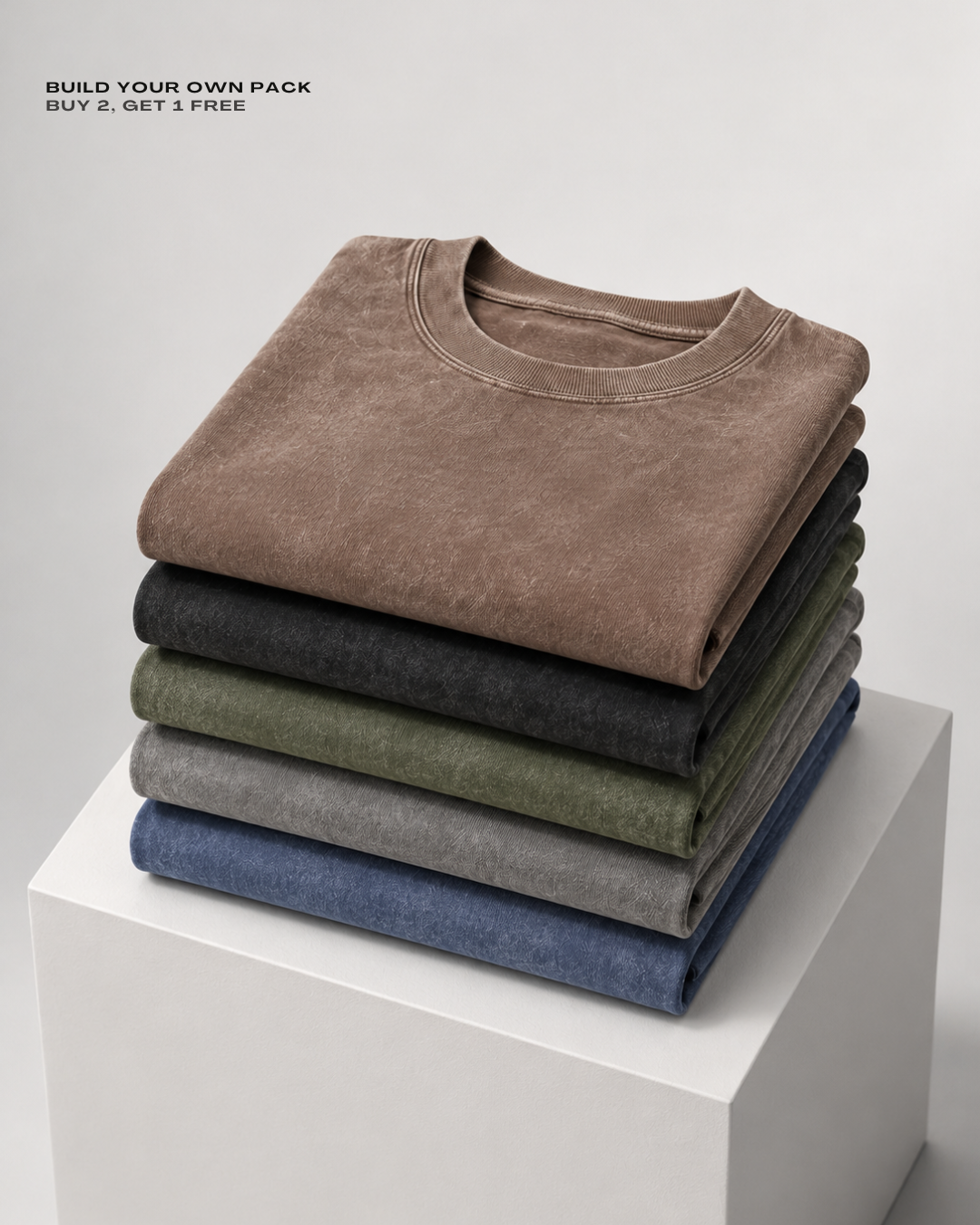 Men's vintage oversized heavyweight cotton t-shirt - product view 4