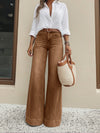Vintage High-Waisted Wide-Leg Jeans
